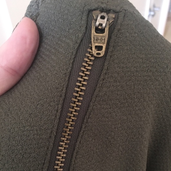 Mossimo Full Length Cuffed Olive Green Pants - Picture 5 of 10